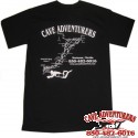 Cave Adventurers Unisex Jackson Blue Map T-Shirt