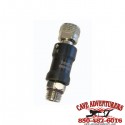 Omniswivel Shutoff Valve (Streamlined) 3/4" O.D. 9/16"-18 M to 9/16"-18 F 