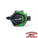 Deep 6 Signature Series 2nd Stage Regulator - Green