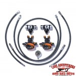 Deep 6 Signature Series Backmount Doubles Regulator Package