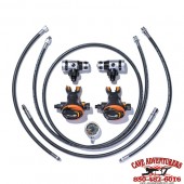 Deep 6 Signature Series Backmount Doubles Regulator Package