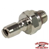 Omniswivel QD for inflator valve to 3'/8"-24 Male