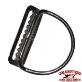 2" Fixed Bent D-Ring *Stainless Steel* 45 Degree