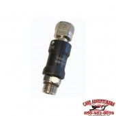 Shutoff Valve (Streamlined) 3/4" O.D. 9/16"-18 M to 9/16"-18 F 