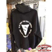 Cave Adventurers Line Arrow Hoodie