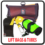 Dive Lift Bags and Tubes